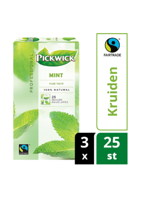 Pickwick Professional munt fairtrade 1,5gr