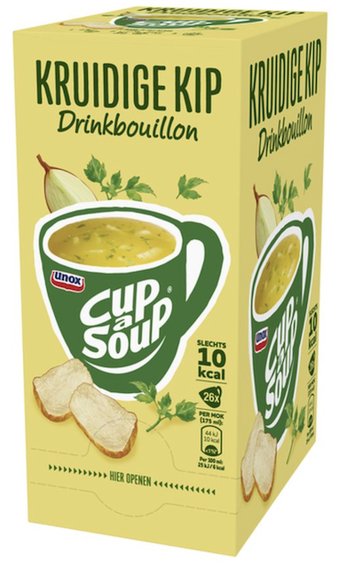 Kruidige Kip helder 26 sachets Cup a Soup.