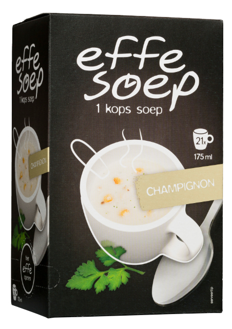Champignon 21 sachets Effe Soep.