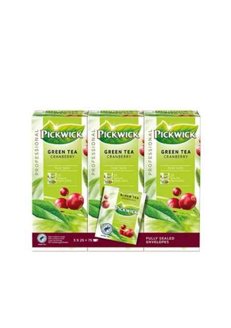 <br />
Pickwick Professional Green Tea Original Cranberry